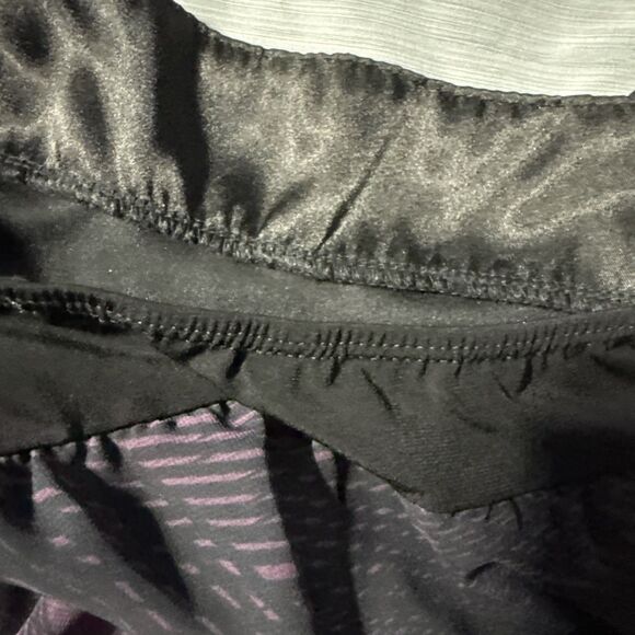 Vanity Junior Girls L Black Purple 100% Polyester Sleeveless Baby Doll Top Y2K - Picture 5 of 7